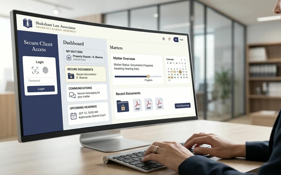 The client portal